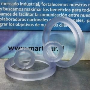 ANILLOS VISORES POLICARBONATO ALTO IMPACTO Y TEMPERATURA
