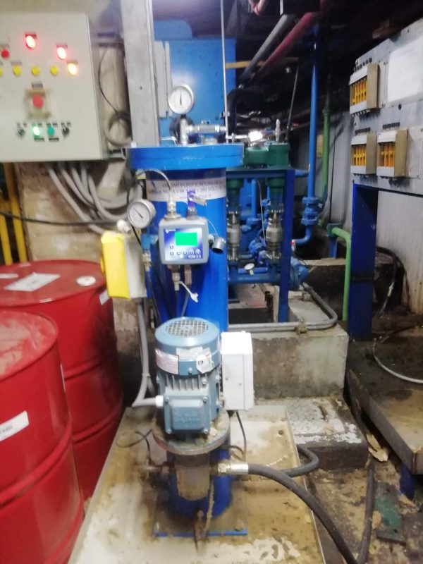 EQUIPO DE PURIFICACION PARA ACEITES VISCOSOS