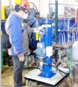 EQUIPO PURIFICADOR DE ACEITE 39 PULGADAS CAUDAL 40 LITROS MINUTOS FILTROS DE 2 MICRAS