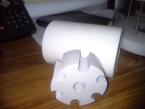FABRICACION DE ROTOR PARA MAQUINA DE ALIMENTOS MATERIAL SANITARIO ERTACETAL