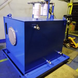 FABRICACION DE UNIDAD  FILTRACION CON BATERIA DE FILTROS SPIN ON