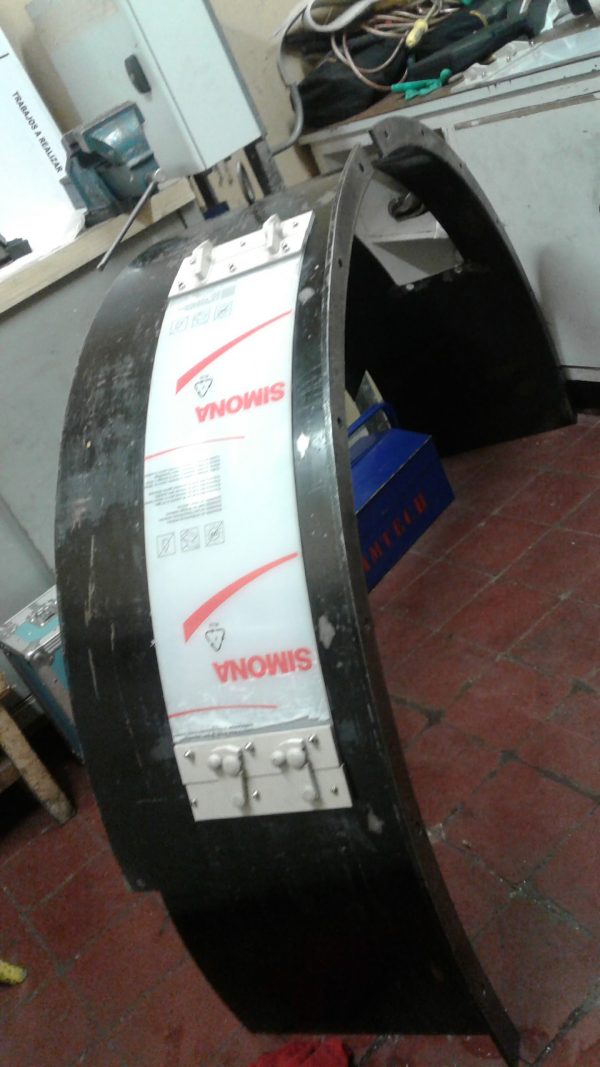 FABRICACION DE VISORES PARA TURBINAS