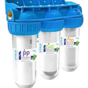 FILTRO PARA AGUA 10-20-30 PULGADAS MICRONAJES DE 3 A 60 MICRAS