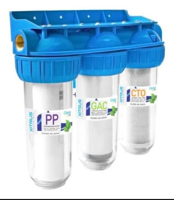 FILTRO PARA AGUA 10-20-30 PULGADAS MICRONAJES DE 3 A 60 MICRAS
