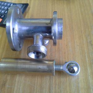 Fabricacion valvula 3 vias acero uso flujo de aceites