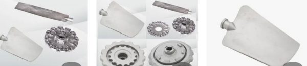 Repuestos para ventilador aspas de aspiracion diesel